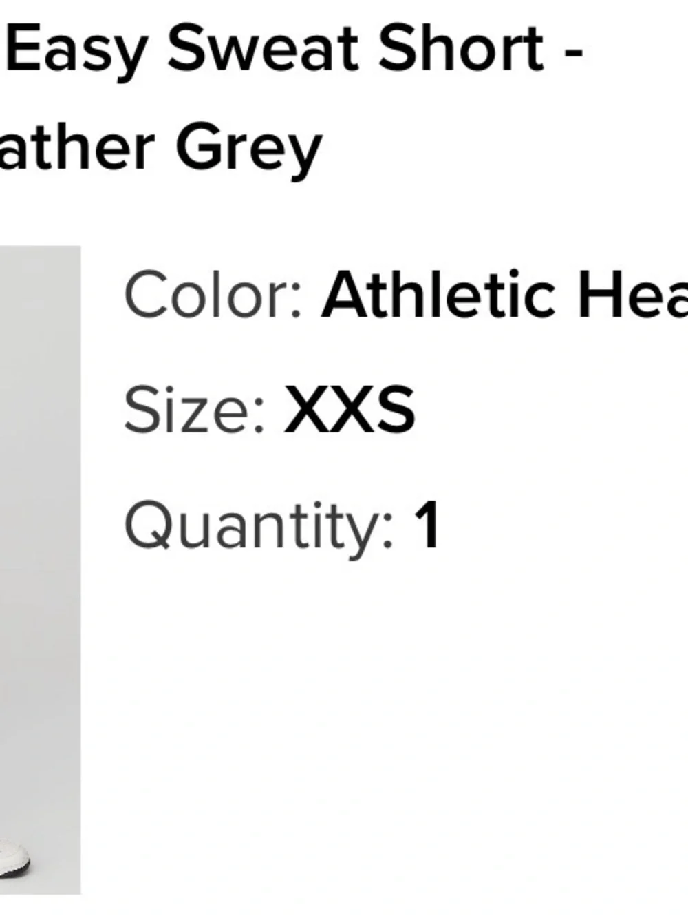 ALO Yoga Light Heather Gray High-Waist Knit Shorts